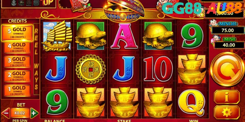 Nhà cái GG88 cung cấp hàng trăm trò chơi nổ hũ